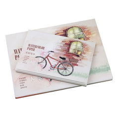A5 A6 Watercolor Sketchbook 12 Sheets Drawing Painting Paper Book