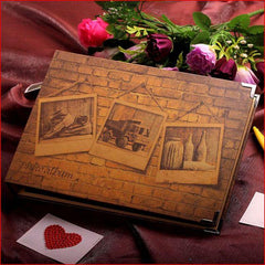 DIY Scrapbook Album Our Story Handmade Photo Memory Book Set