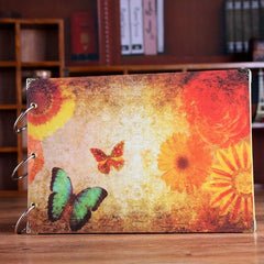 DIY Scrapbook Album Our Story Handmade Photo Memory Book Set