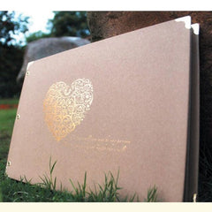 DIY Scrapbook Album Our Story Handmade Photo Memory Book Set