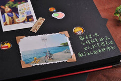 DIY Scrapbook Album Our Story Handmade Photo Memory Book Set