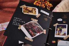 DIY Scrapbook Album Our Story Handmade Photo Memory Book Set