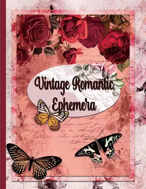 Vintage Romantic Ephemera Scrapbook Paper Embellishment Shabby Chic Collection Set