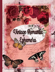 Vintage Romantic Ephemera Scrapbook Paper Embellishment Shabby Chic Collection Set