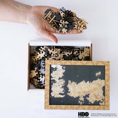 Wooden Game of Thrones Westeros Map Jigsaw Puzzle Board Set