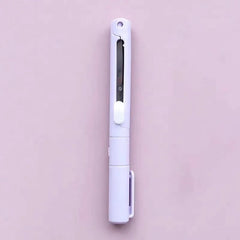 3-Pack: 2-in-1 Pen Style Scissors with Paper Cutter