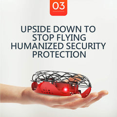 L101 UFO Interactive Drone Infrared Sensor Induction Quadcopter Intelligent Fly Hand Control Helicopter Children Magic Drone Toy