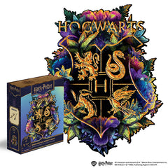 Wooden jigsaw classic puzzle Harry Potter Hogwarts™ (Neonly)