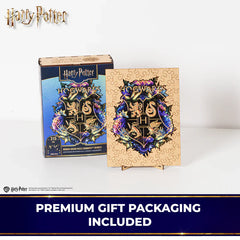 Wooden jigsaw classic puzzle Harry Potter Hogwarts™ (Neonly)