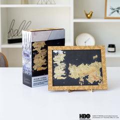 Wooden Game of Thrones Westeros Map Jigsaw Puzzle Board Set