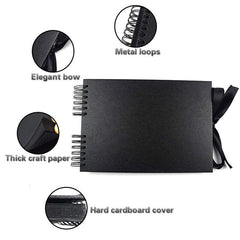 60–80 Pages Scrapbook Photo Album Wedding Anniversary Memory Craft Book
