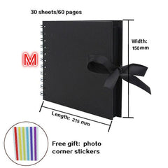 60–80 Pages Scrapbook Photo Album Wedding Anniversary Memory Craft Book