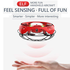 L101 UFO Interactive Drone Infrared Sensor Induction Quadcopter Intelligent Fly Hand Control Helicopter Children Magic Drone Toy