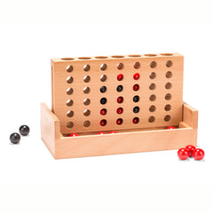 4 in a Row Strategy Game Classic Family Board Game Set