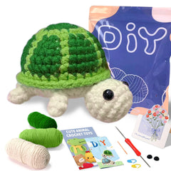 Animal Series Crochet Kit for Beginners DIY Knitting Starter Set