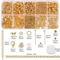 DIY Jewelry Making Starter Kit Earrings Necklaces Findings Craft Set