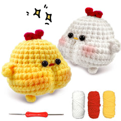 Animal Series Crochet Kit for Beginners DIY Knitting Starter Set