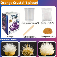 Crystal Growing Science Kit | DIY Educational STEM Toy for Kids