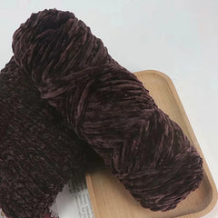 95g Chenille Velvet Yarn Soft Knitting Wool Crochet Craft Set