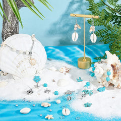 Ocean Summer Friendship Bracelet Clay Beads DIY Jewelry Kit Set