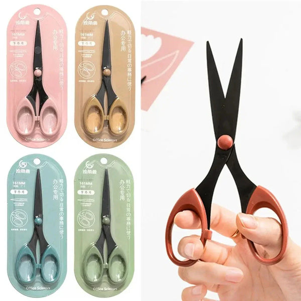 Color Scissors Stainless Steel Blade Safe Craft Office Paper Cutter