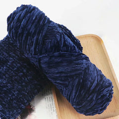 95g Chenille Velvet Yarn Soft Knitting Wool Crochet Craft Set
