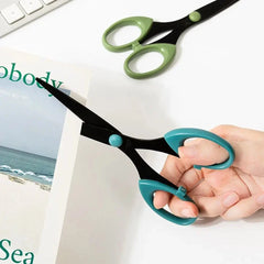 Color Scissors Stainless Steel Blade Safe Craft Office Paper Cutter