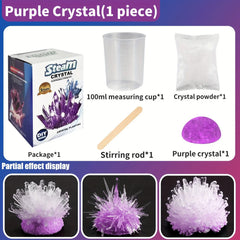 Crystal Growing Science Kit | DIY Educational STEM Toy for Kids