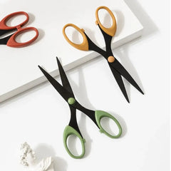 Color Scissors Stainless Steel Blade Safe Craft Office Paper Cutter