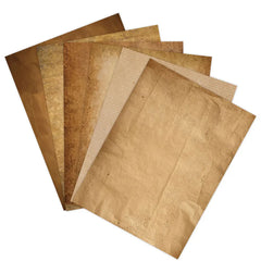48 Sheets Vintage Scrapbook Paper Set | A4 Retro Junk Journal Collage Supplies