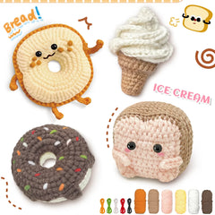 Animal Series Crochet Kit for Beginners DIY Knitting Starter Set