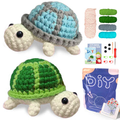 Animal Series Crochet Kit for Beginners DIY Knitting Starter Set