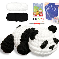 Animal Series Crochet Kit for Beginners DIY Knitting Starter Set