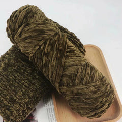 95g Chenille Velvet Yarn Soft Knitting Wool Crochet Craft Set