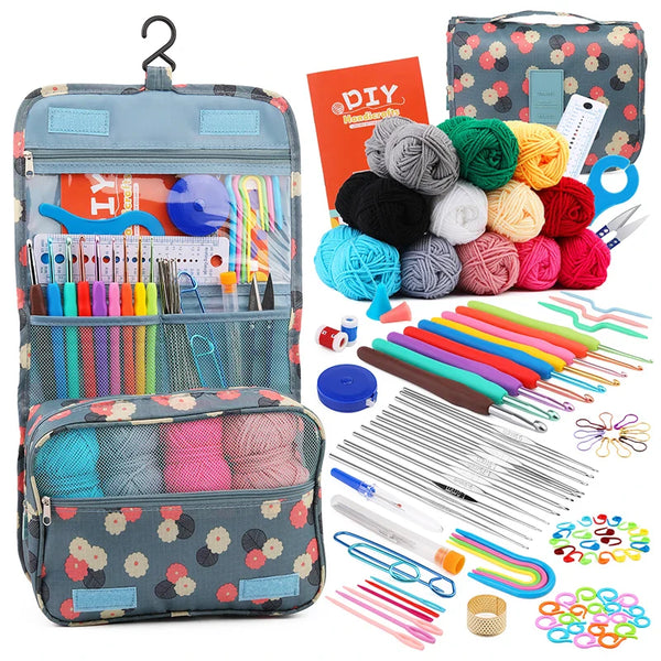 Knitting Crochet Hook Set Home Use DIY Craft Tool Kit