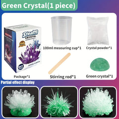 Crystal Growing Science Kit | DIY Educational STEM Toy for Kids