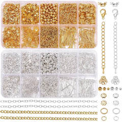 DIY Jewelry Making Starter Kit Earrings Necklaces Findings Craft Set
