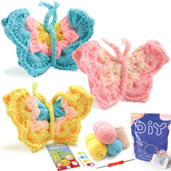Animal Series Crochet Kit for Beginners DIY Knitting Starter Set