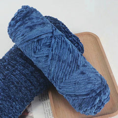 95g Chenille Velvet Yarn Soft Knitting Wool Crochet Craft Set