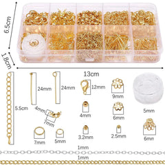 DIY Jewelry Making Starter Kit Earrings Necklaces Findings Craft Set