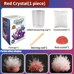 Crystal Growing Science Kit | DIY Educational STEM Toy for Kids