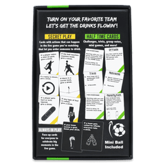 WATCH SOCCER, GET DRUNK - The Live Soccer Drinking Game
