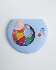Watercolor Palette Party Favors (24 colors+brush) | Kids Craft Birthday Party Supplies | Paint Palette Party Accessories