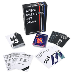 WATCH WRESTLING, GET DRUNK - The Live Pro Wrestling Drinking Game