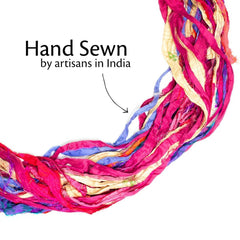 Sari Silk Ribbon - "At the Bahamas"