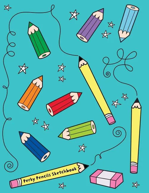 Perky Pencils Jumbo Sketchbook Drawing Pad Doodling Coloring Book