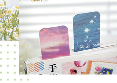 Magnetic Bookmark Craft Paper Set for Teachers Students Reading Tools
