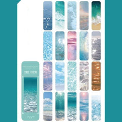 Magnetic Bookmark Craft Paper Set for Teachers Students Reading Tools