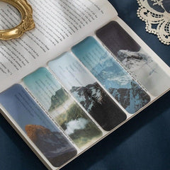 Magnetic Bookmark Craft Paper Set for Teachers Students Reading Tools