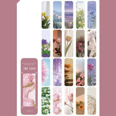 Magnetic Bookmark Craft Paper Set for Teachers Students Reading Tools